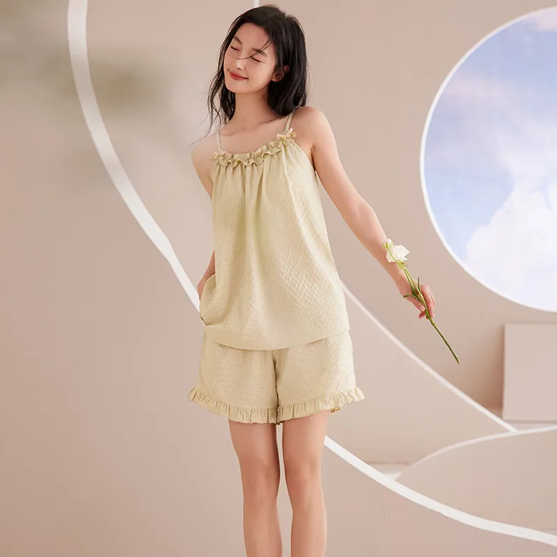 Pretty lady Women's Pajama Sets-4