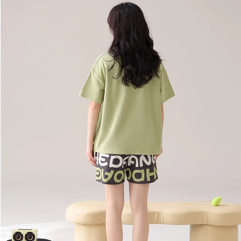 Pretty lady Women's Pajama Sets-4