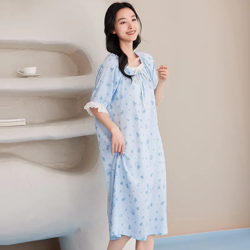 Pretty lady Women's Nightgowns-4