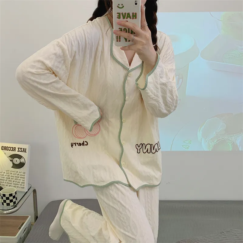 Pretty lady Women's Pajama Sets-11