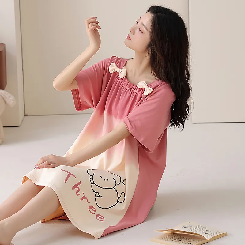 Pretty lady Women's Nightgowns-3