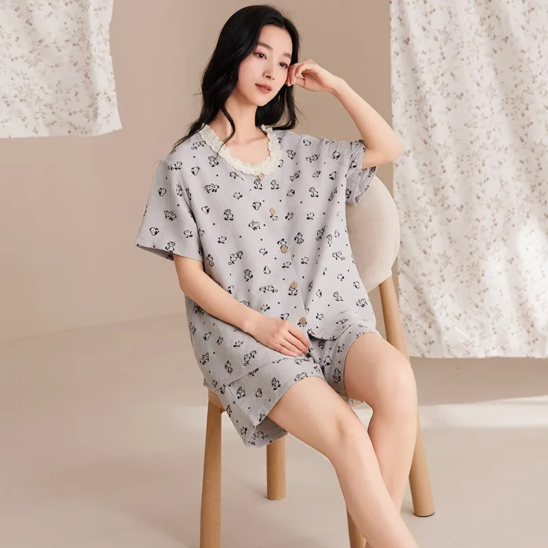 Pretty lady Women's Pajama Sets-2