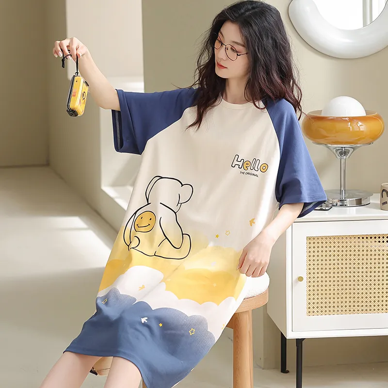 Pretty lady Women's Nightgowns-4