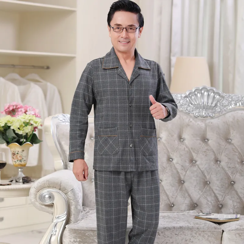 Pretty lady Men Pajama Sets-8