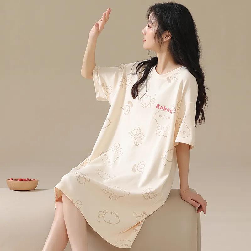 Pretty lady Women's Nightgowns-4