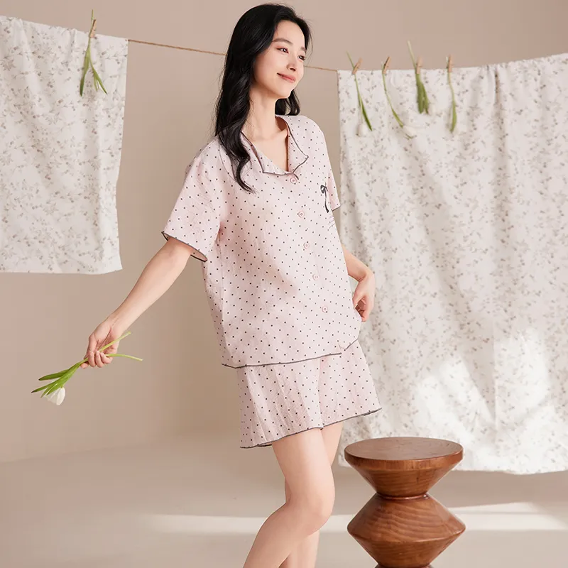 Pretty lady Women's Pajama Sets-3