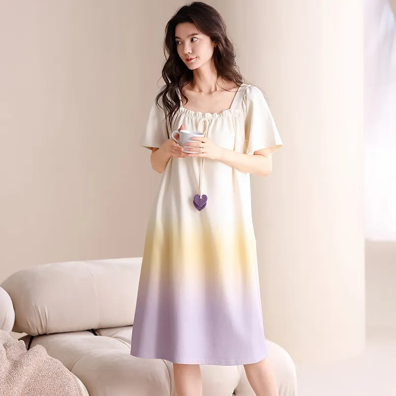 Pretty lady Women's Nightgowns-2