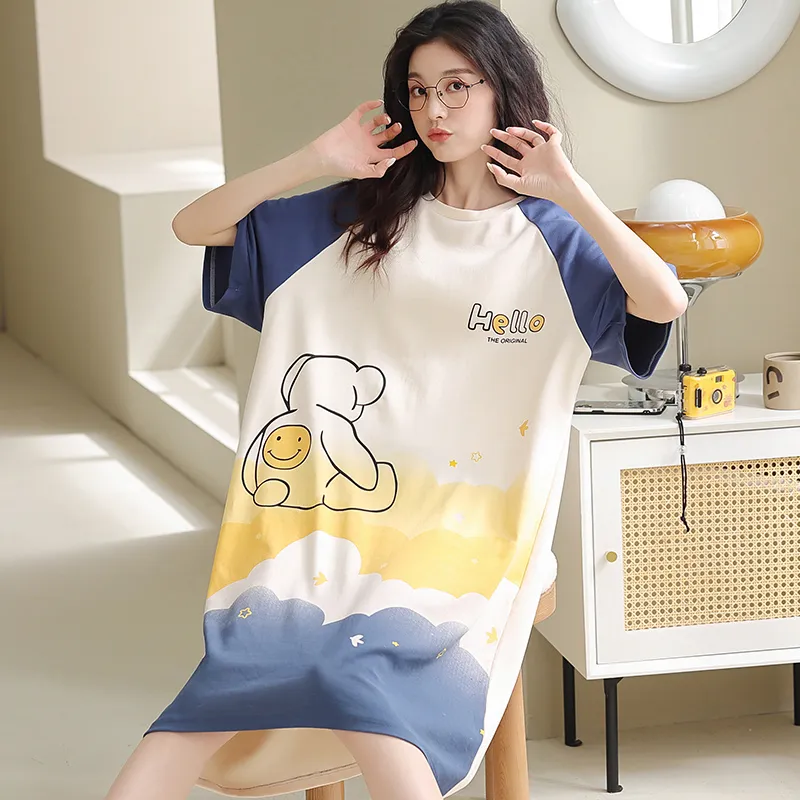 Pretty lady Women's Nightgowns-5