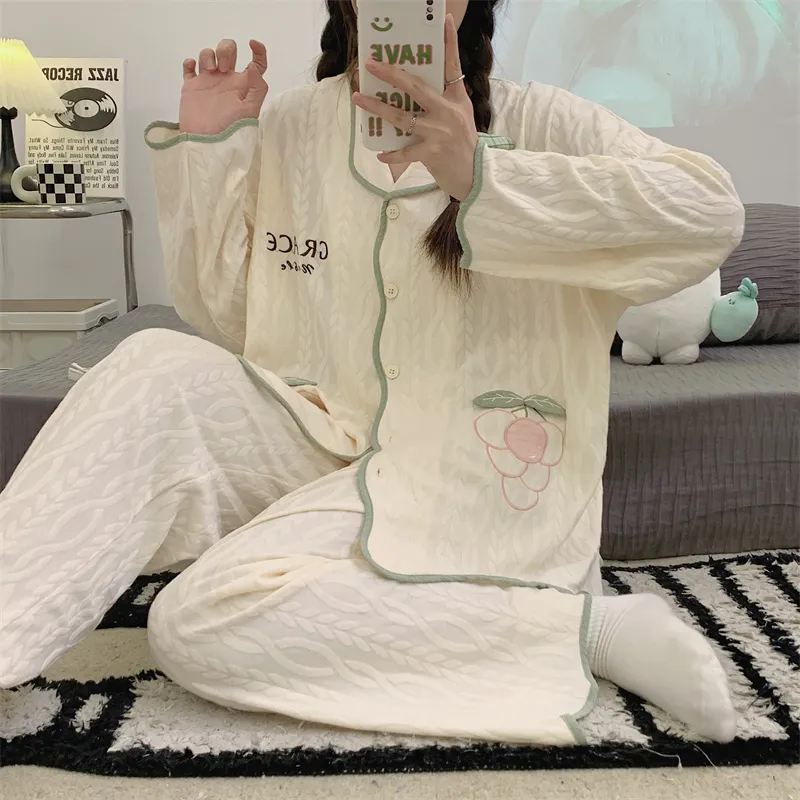 Pretty lady Women's Pajama Sets-20