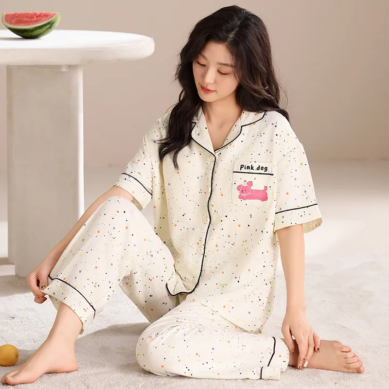 Pretty lady Women's Pajama Sets-2