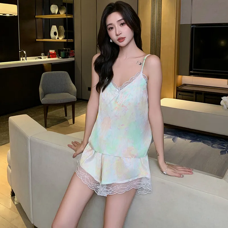 Pretty lady Women's Pajama Sets-3