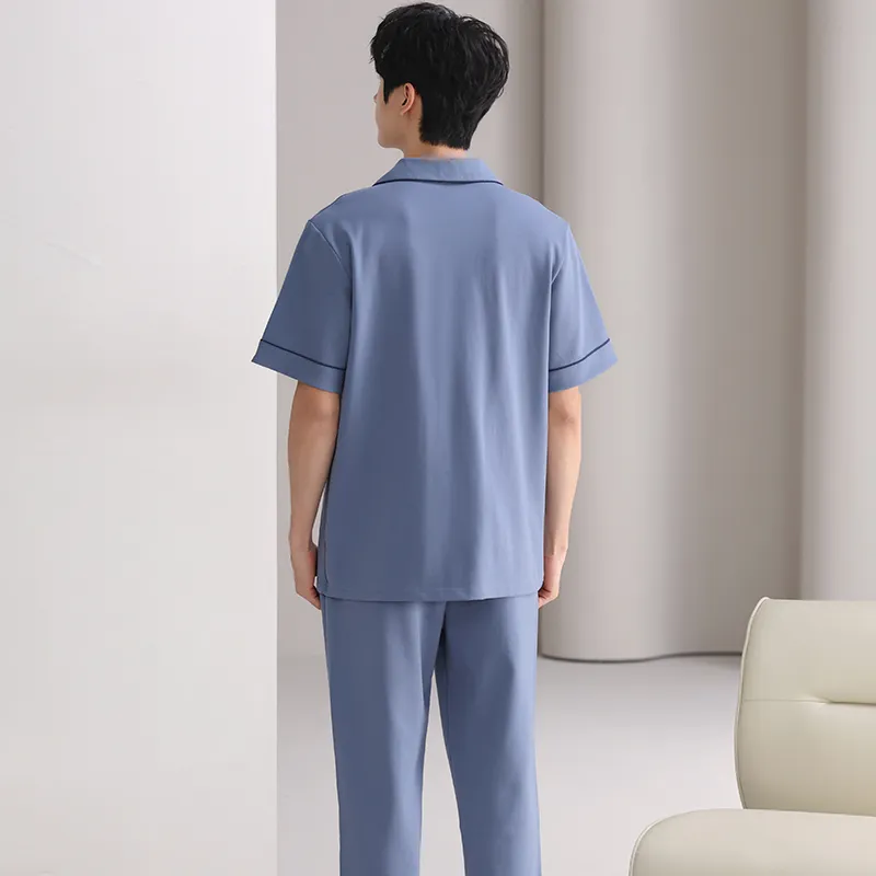 Pretty lady Men Pajama Sets-4