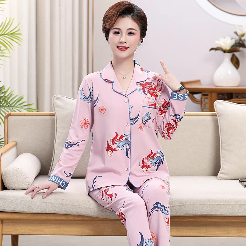 Pretty lady Women's Pajama Sets-2