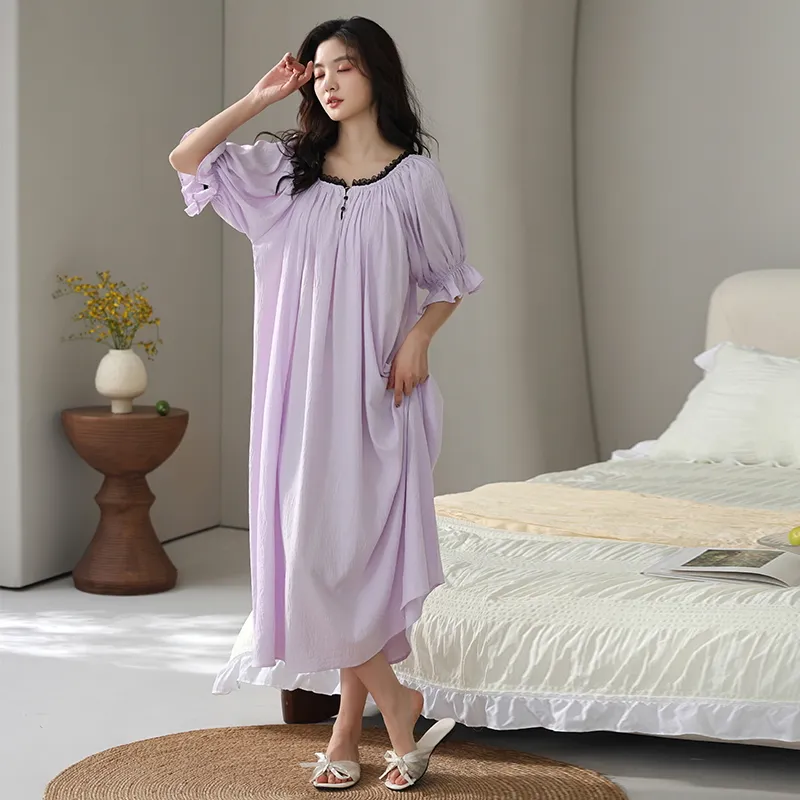 Pretty lady Women's Nightgowns-2