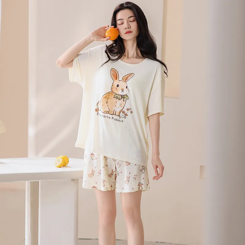 Pretty lady Women's Pajama Sets-4