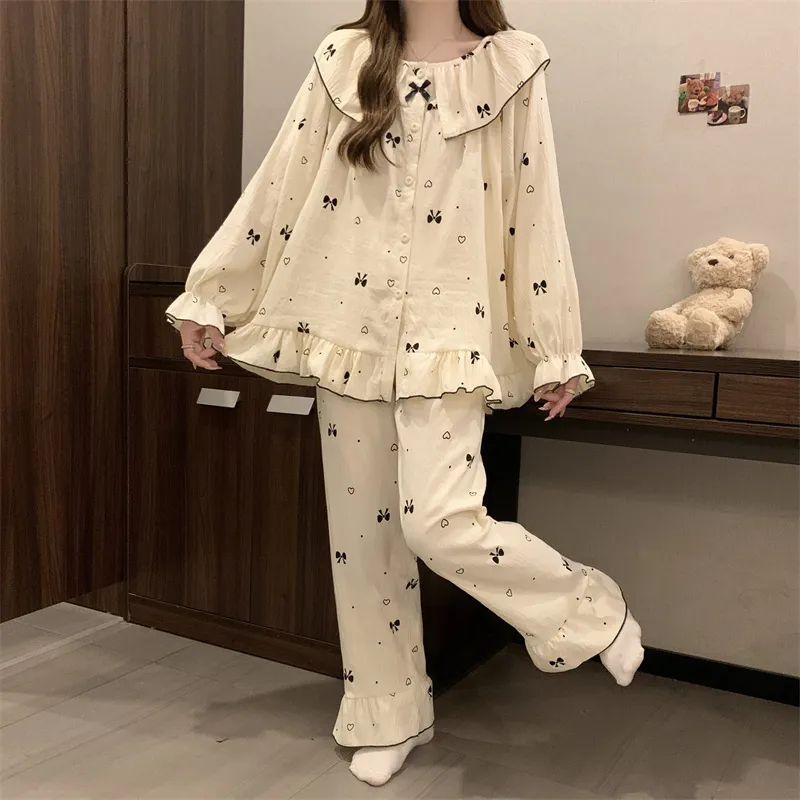 Pretty lady Women's Pajama Sets-2