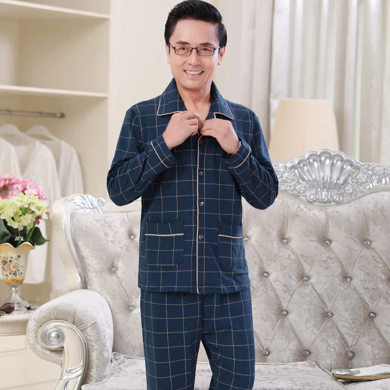 Pretty lady Men Pajama Sets-37