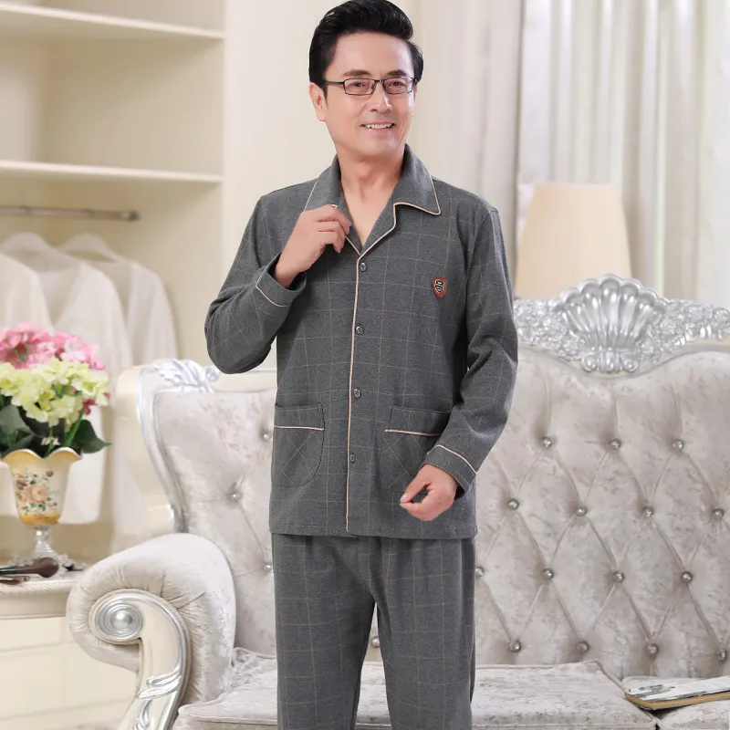 Pretty lady Men Pajama Sets-13