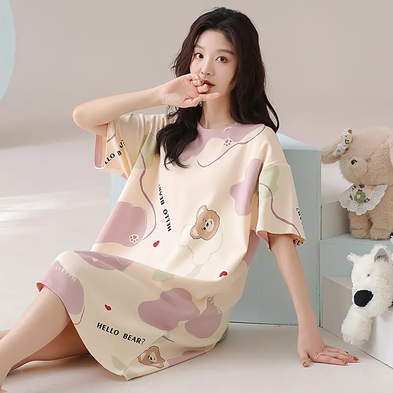 Pretty lady Women's Nightgowns-4