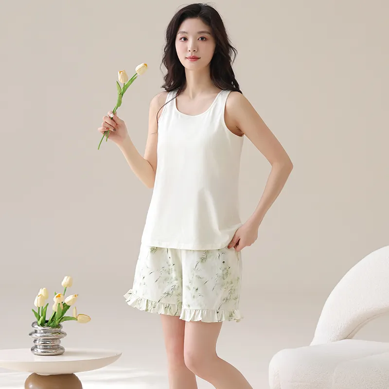 Pretty lady Women's Pajama Sets-4