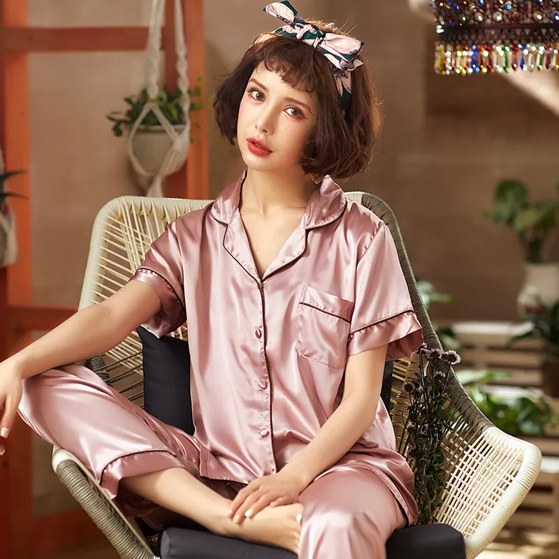 Pretty Lady Pajama Set Women's Pink-5