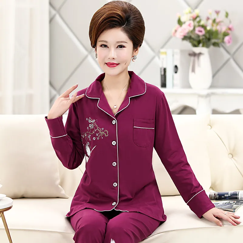 Pretty Lady Pajama Set Women's Image Color-3