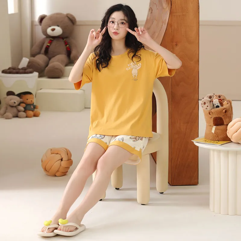 Pretty lady Women's Pajama Sets-4
