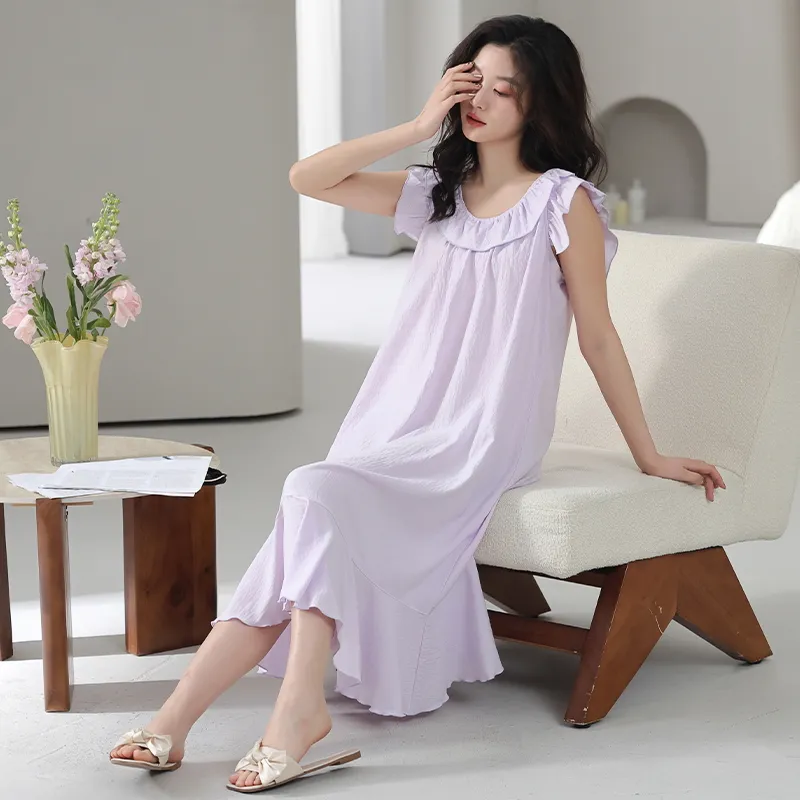 Pretty lady Women's Nightgowns-4