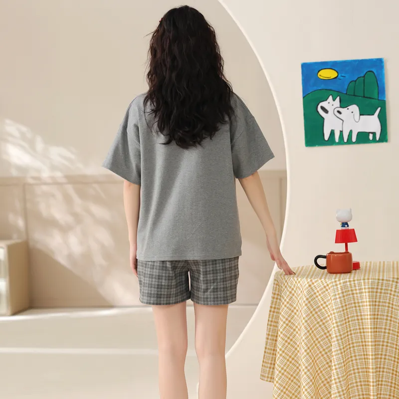 Pretty lady Women's Pajama Sets-5