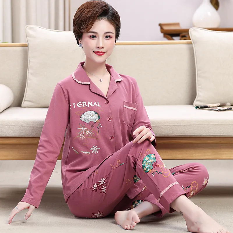Pretty lady Women's Pajama Sets-10