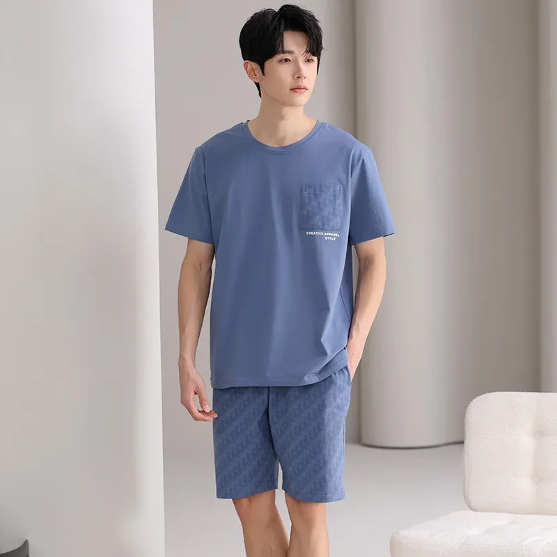 Pretty lady Men Pajama Sets-3