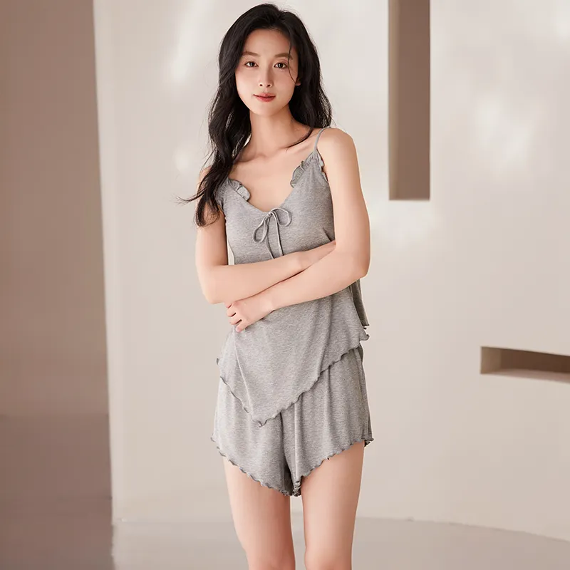 Pretty lady Women's Pajama Sets-4