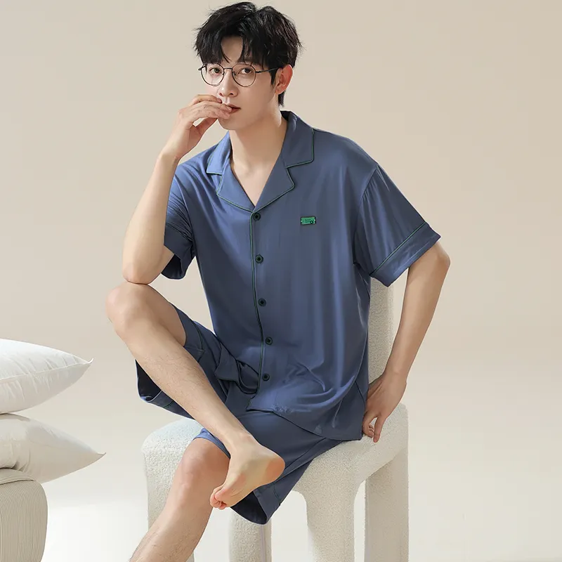 Pretty lady Men Pajama Sets-3