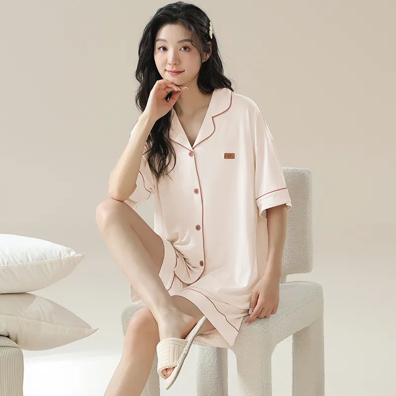 Pretty lady Women's Pajama Sets-3