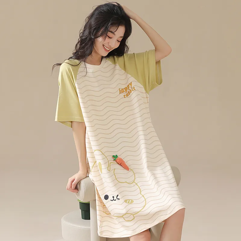 Pretty lady Women's Nightgowns-4