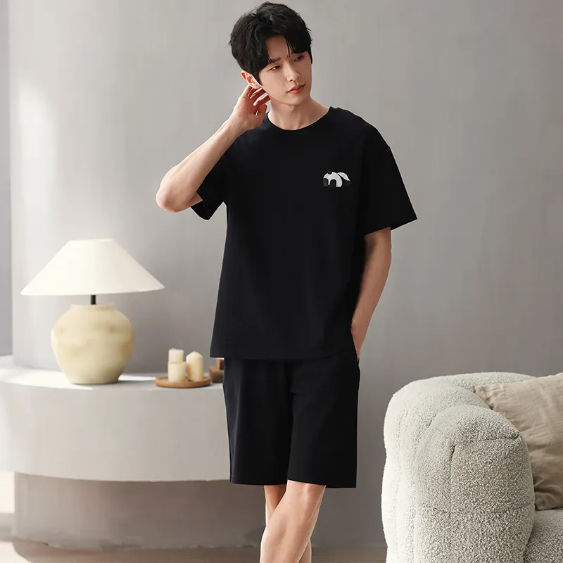Pretty lady Men Pajama Sets-3
