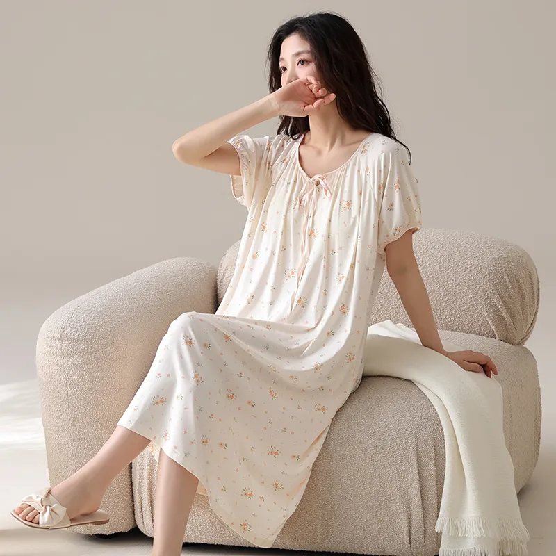 Pretty lady Women's Nightgowns-3