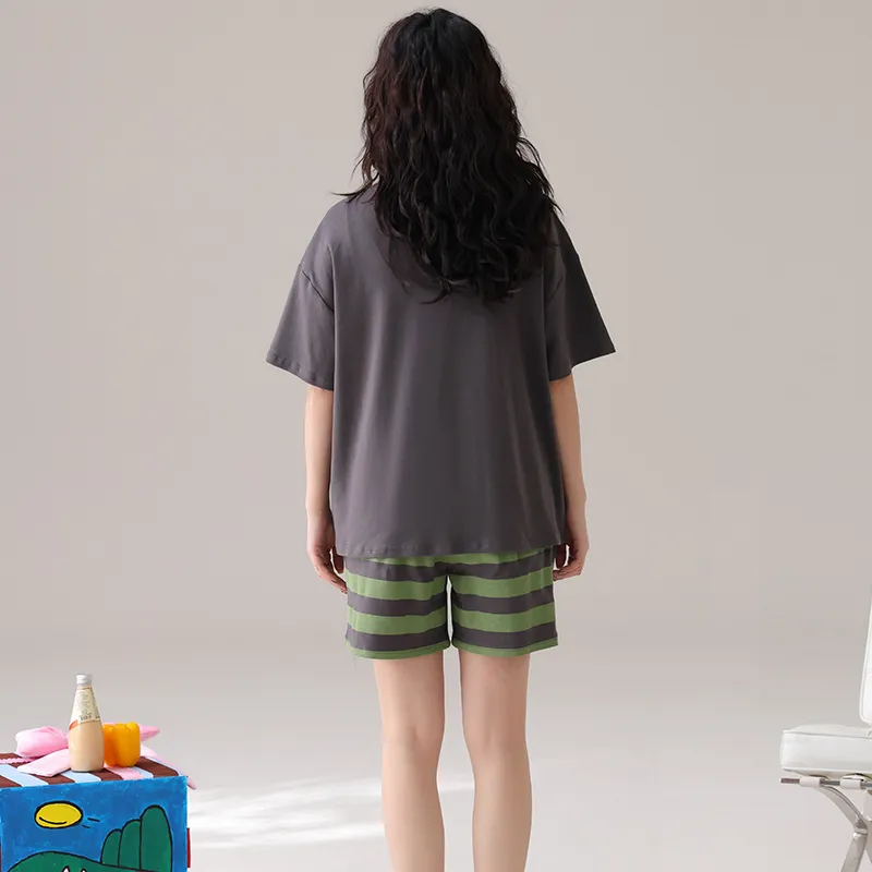 Pretty lady Women's Pajama Sets-4