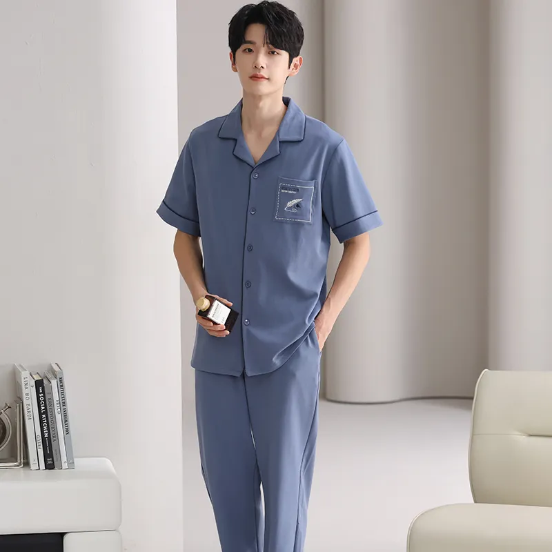 Pretty lady Men Pajama Sets-3