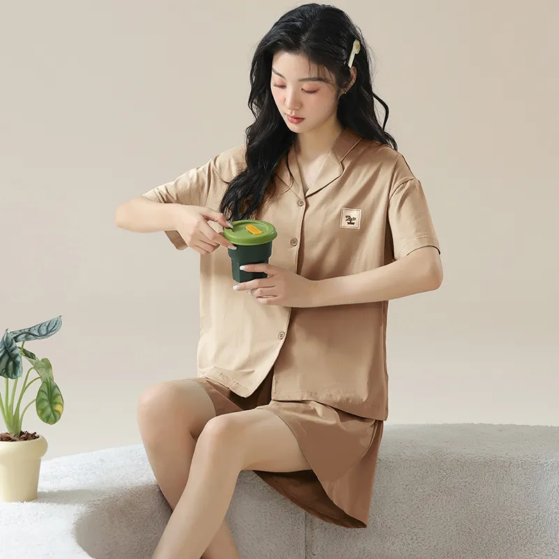 Pretty lady Women's Pajama Sets-4