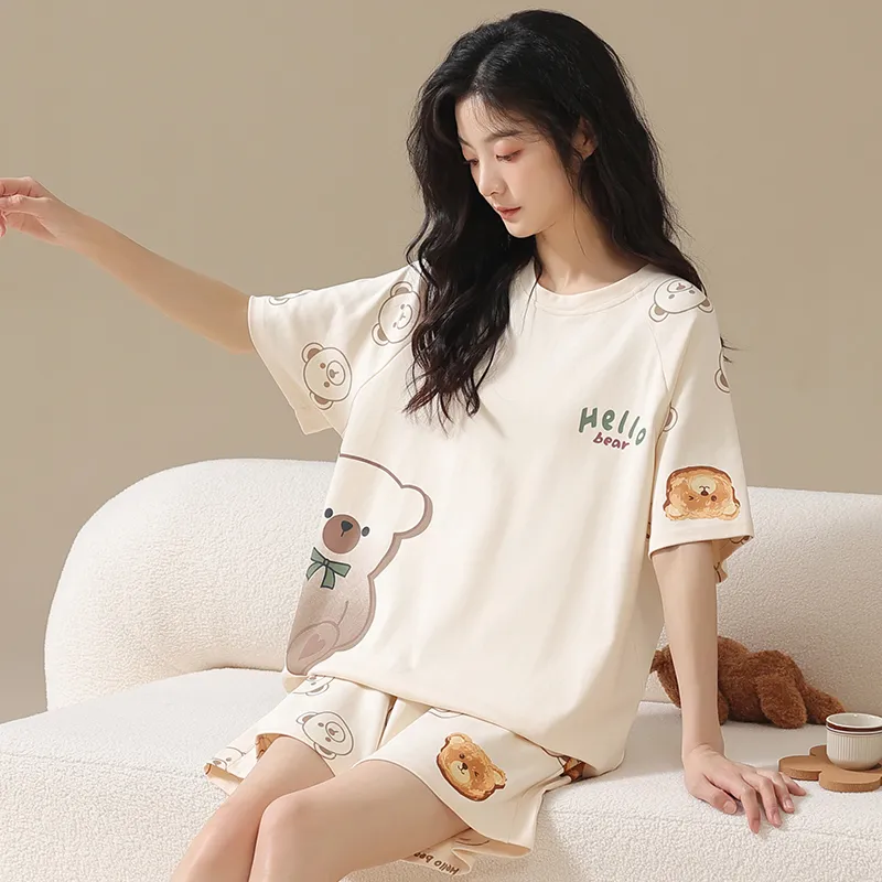 Pretty lady Women's Pajama Sets-2