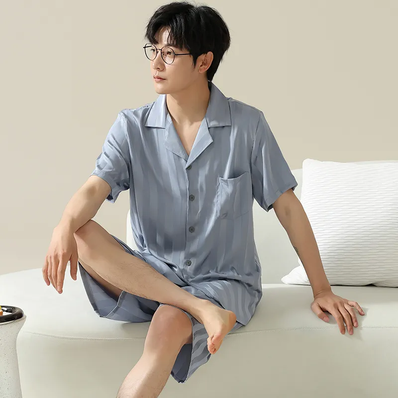 Pretty lady Men Pajama Sets-5