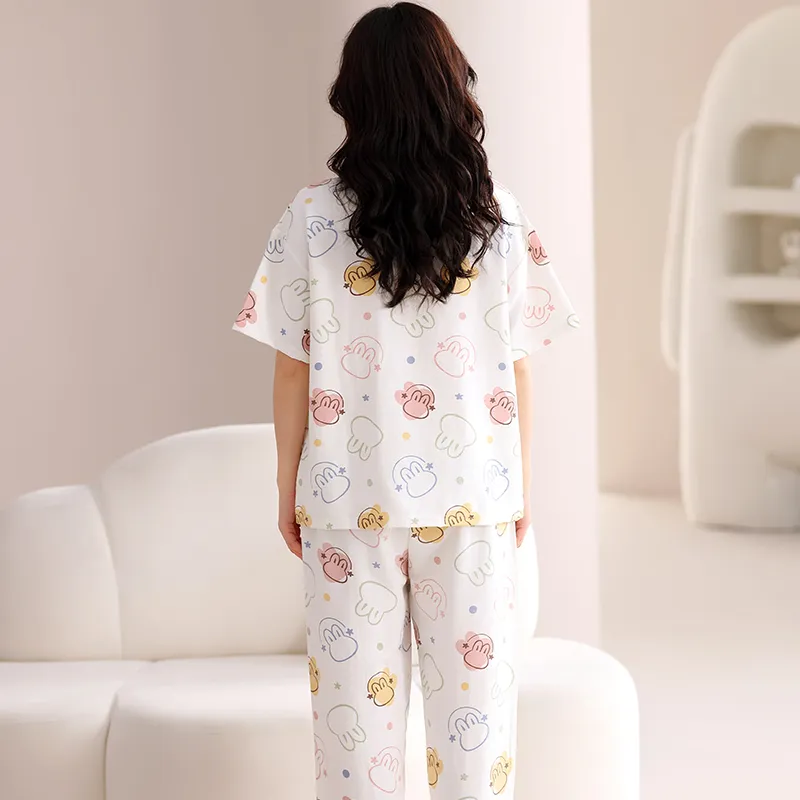 Pretty lady Women's Pajama Sets-4