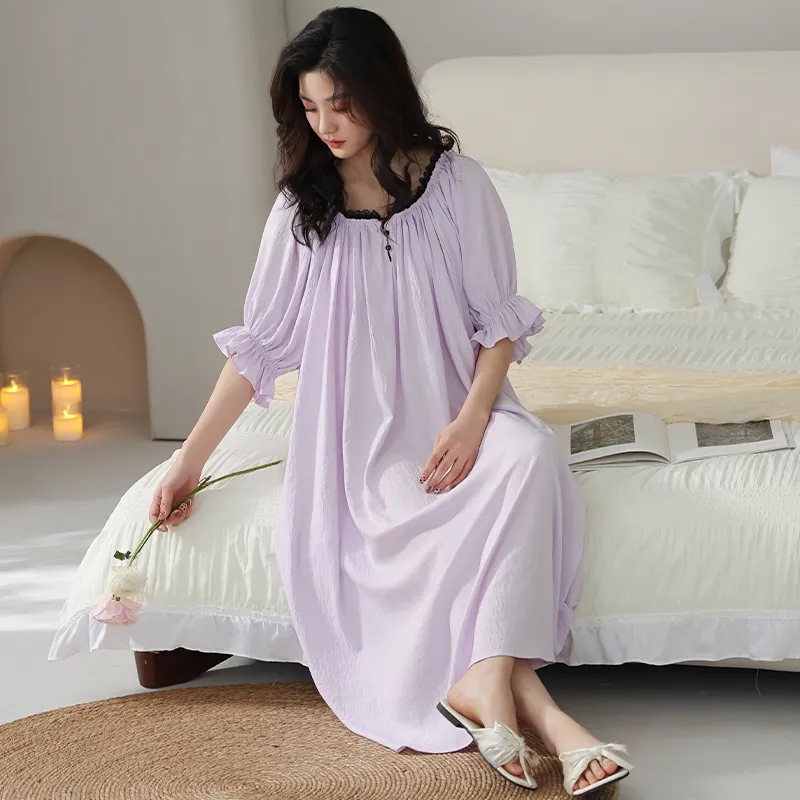 Pretty lady Women's Nightgowns-4