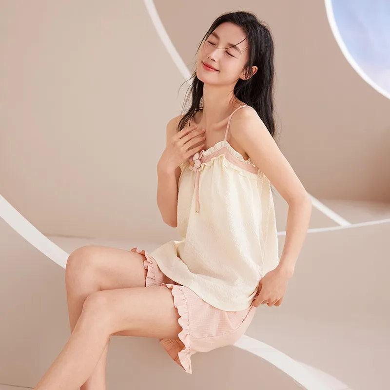 Pretty lady Women's Pajama Sets-2