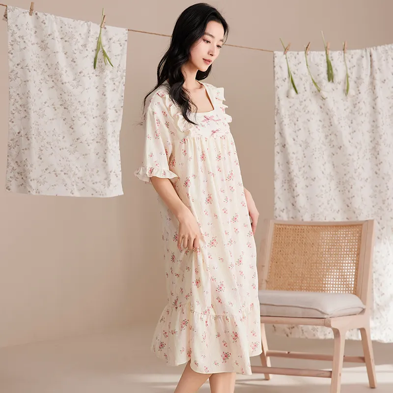 Pretty lady Women's Nightgowns-4