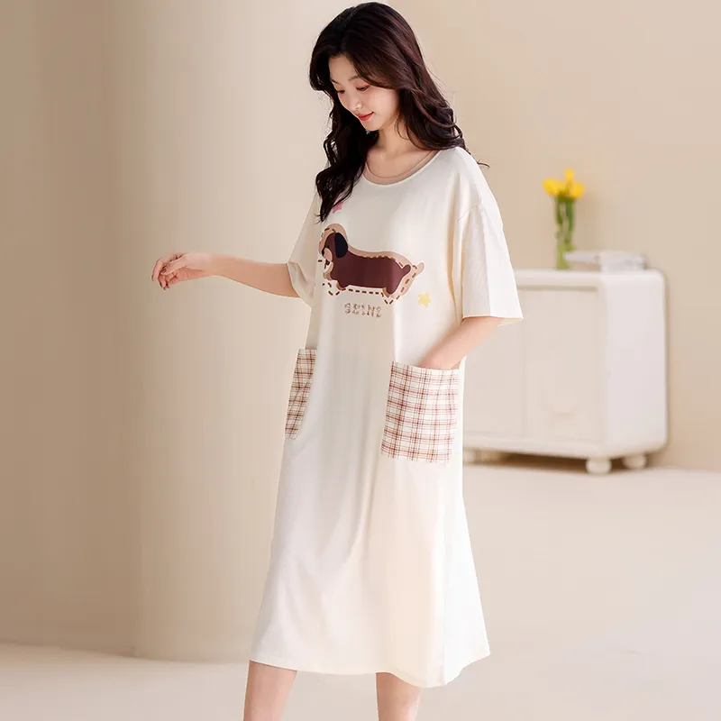 Pretty lady Women's Nightgowns-3