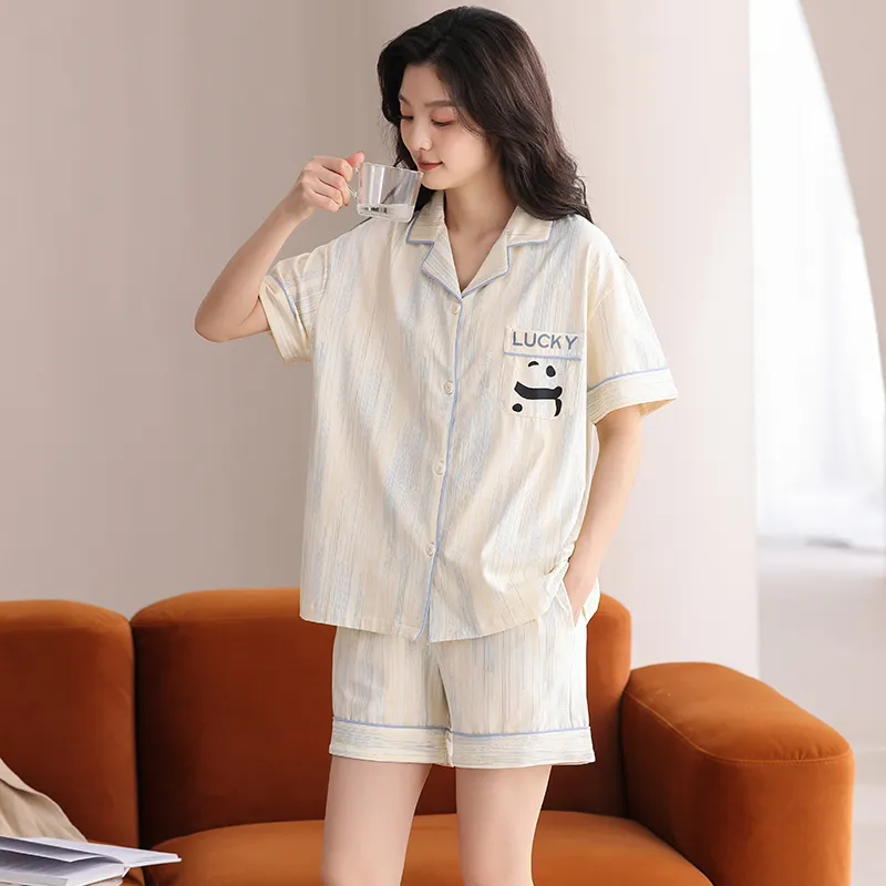 Pretty lady Women's Pajama Sets-3