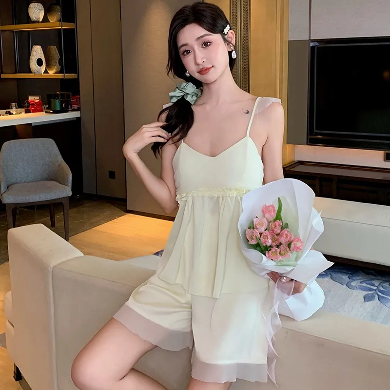 Pretty lady Women's Pajama Sets-3