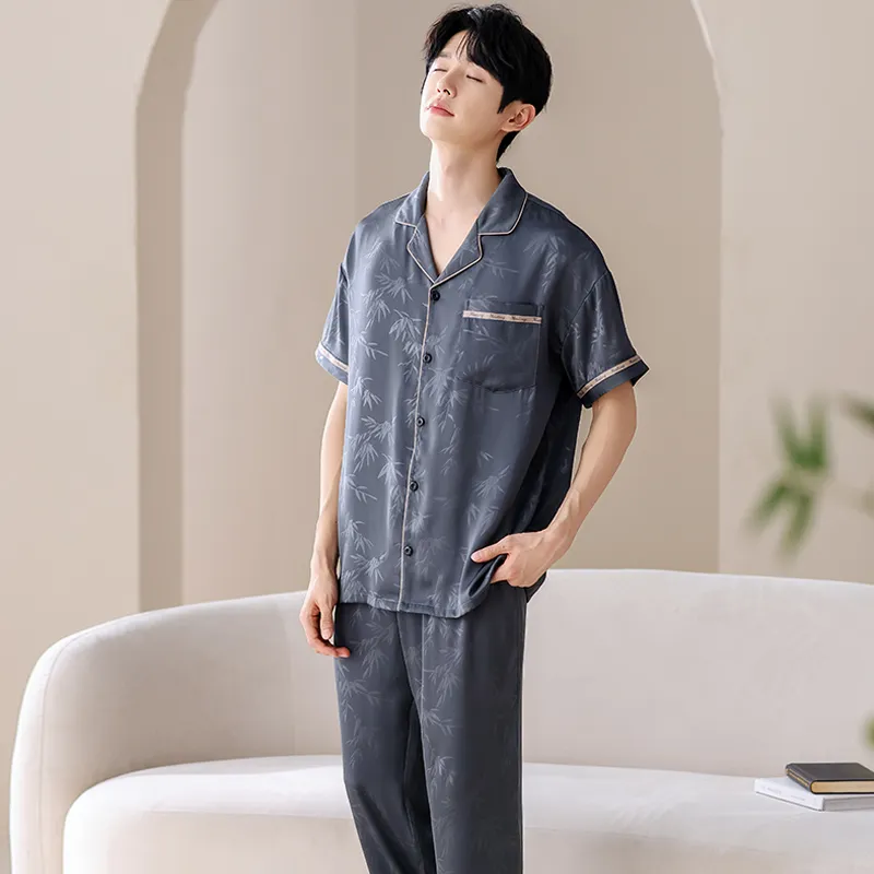 Pretty lady Men Pajama Sets-3